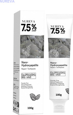 nureva Hydroxyapatite Toothpaste at Affordable Price for Enamel Care Toothpaste(100 g)