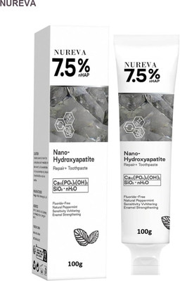 nureva Hydroxyapatite Toothpaste for Fast Whitening & Teeth Repair Toothpaste(100 g)