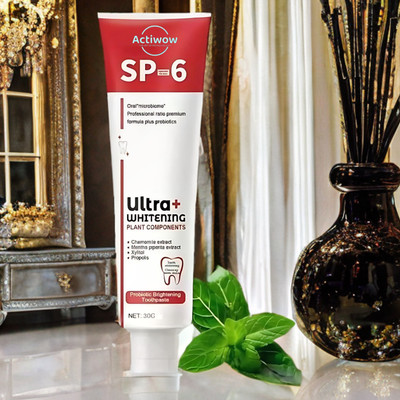 ACTIWOW SP 6 Whitening Toothpaste for Healthy Gums & Teeth Toothpaste(40 g)