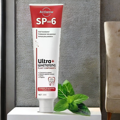 ACTIWOW SP 6 Whitening Toothpaste with Antioxidant Formula for Healthy Teeth Toothpaste(40 g)