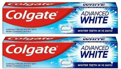 Colgate Advanced White Toothpaste 100 ml Pack of 2 Toothpaste(200 ml)