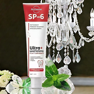 ACTIWOW SP 6 Ultra Whitening Toothpaste with Natural Mint Flavor Toothpaste(40 g)