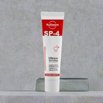ACTIWOW SP4 Whitening Paste for Healthy Gums and White Teeth with Refreshing Mint Flavor Toothpaste(40 g)