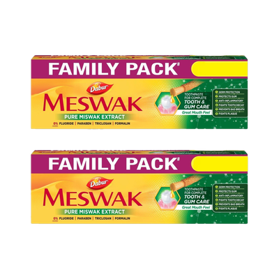 Dabur meswak. Toothpaste(600 g, Pack of 2)