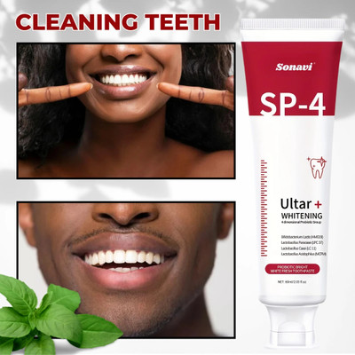 Sonavi Intensive Probiotic Dimension for Oral Health Toothpaste- Toothpaste Brightening Toothpaste(60 g)