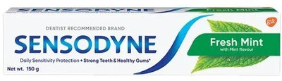 SENSODYNE Toothpaste Fresh Mint, Sensitive Toothpaste(150 g)