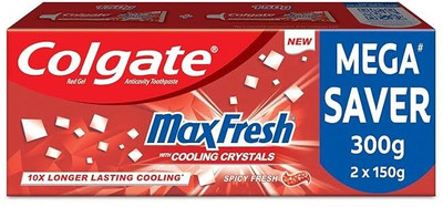Colgate Max Fresh Toothpaste Red Gel Toothpaste(302 g)