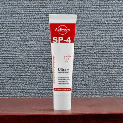 ACTIWOW SP4 Whitening Toothpaste for Teeth and Fresh Breath in Mint Flavor Toothpaste(40 g)