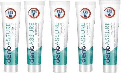 Rastic Assure Dent Nutrition Neem Toothpaste Toothpaste(500 g, Pack of 5)