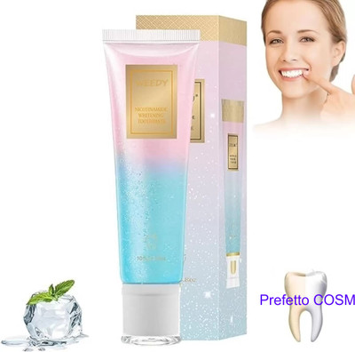 Prefetto COSMO Whitening Niacinamide Toothpaste for Fresh & Clean Breath Toothpaste(100 g)