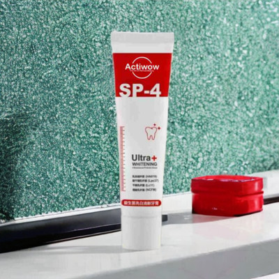 ACTIWOW SP4 Whitening Toothpaste for Teeth Whitening and Breath Freshness in Mint Toothpaste(40 g)