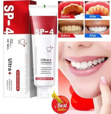 AYYIASHI SP4 Ultra Toothpaste Combines Whitening and Deep Cleaning for Healthy Teeth Toothpaste(30 g)