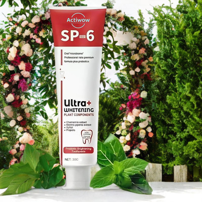 ACTIWOW SP 6 Whitening Toothpaste for Deep Whitening & Freshening Toothpaste(40 g)