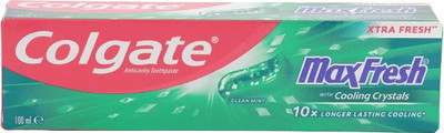 Colgate MAX FRESH WITH COOLING CRYSTALS CLEAN MINT TOOTHPASTE Toothpaste(100 ml)