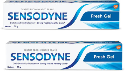 SENSODYNE fresh gel Toothpaste(75 g, Pack of 2)