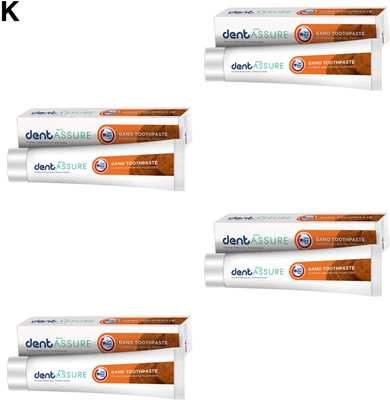 Rastic Assure Dent Gano Toothpaste Pack of 4 -13 Toothpaste(400 g, Pack of 4)