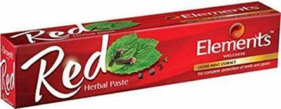 Element Wellness Red Herbal Toothpaste Toothpaste(150 g)