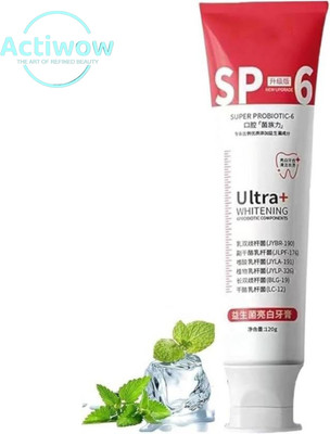 ACTIWOW SP-6 Ultra Brightening & Stain-Removal Toothpaste Toothpaste(40 g)