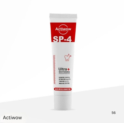ACTIWOW SP4 Anti-Stain Whitening Bamboo Paste Toothpaste(50 g)