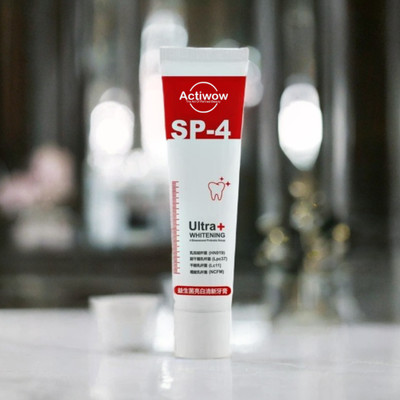ACTIWOW SP4 Ultra Brightening Toothpaste, Refreshing Experience Toothpaste(40 g)