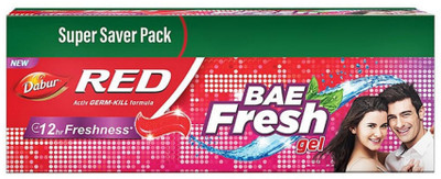 Dabur Red Bae Fresh Gel Active Germ-Kill Formula 300gm Toothpaste(300 g)