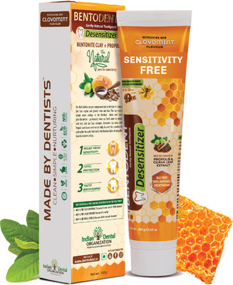 bentodent Earthy Natural Sensitivity Relief Toothpaste(100 g)