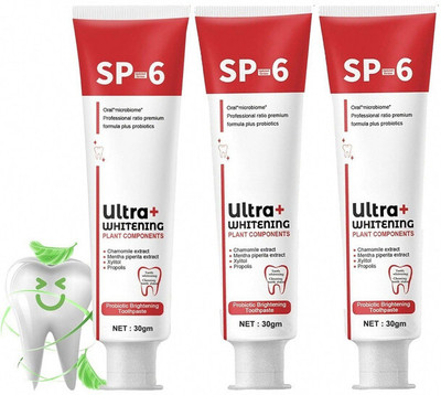 kHUDAt SP6: Smile That Shines Toothpaste(30 ml, Pack of 3)