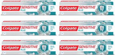 Colgate Sensitive Plus 30g Toothpaste (180 g, Pack of 6)