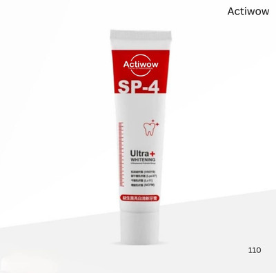 ACTIWOW SP4 Whitening Shield with Bamboo Mint Toothpaste(50 g)