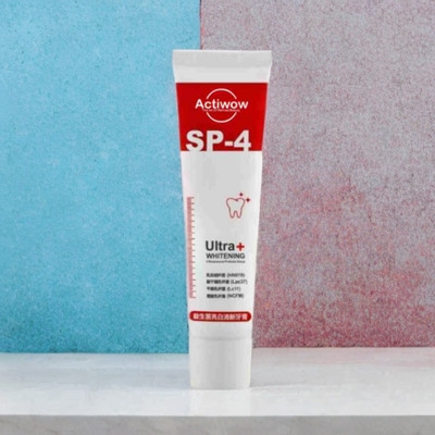 ACTIWOW SP4 Whitening Toothpaste for a Radiant Smile and Healthy Gums Mint Flavor Toothpaste(40 g)