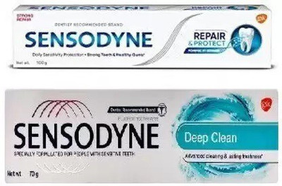 SENSODYNE DEEP CLEAN Toothpaste(100 g, Pack of 2)
