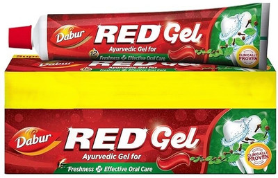 Dabur Red Gel Ayurvedic Toothpaste - 300g (150g x 2, Pack of 2) Toothpaste(300 g)