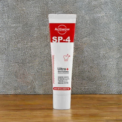 ACTIWOW SP4 Whitening Paste for Teeth Whitening and Sparkling Fresh Breath Toothpaste(40 g)