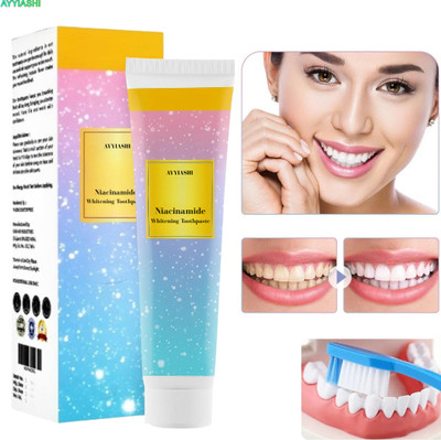 AYYIASHI Smooth Daily Niacinamide Toothpaste Whitening For Healthy Teeth Toothpaste(100 g)