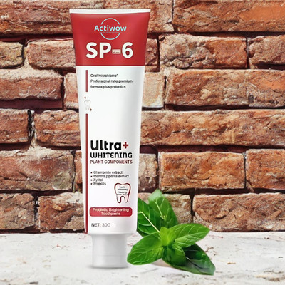 ACTIWOW SP 6 Ultra Whitening Toothpaste for Maximum Whitening Effect Toothpaste(40 g)