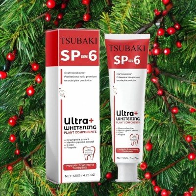 Tsubaki SP6 Ultra Whitening Toothpaste for Whitening and Freshness Toothpaste(40 g)