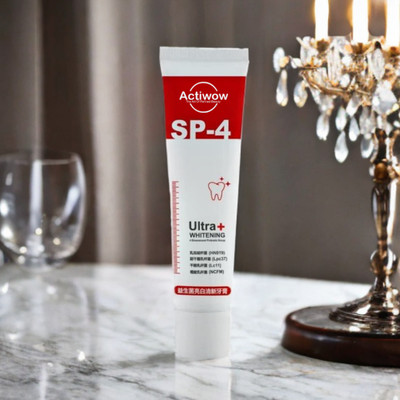 ACTIWOW SP-4 Extra Whitening Charcoal Toothpaste with Fluoride Toothpaste(40 g)