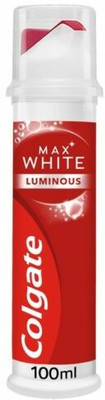 Colgate Toothpaste Max White Luminous Pump 100ml Toothpaste(100 ml)