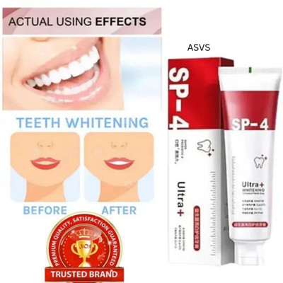 ASVS Sp4 Ultra Clean New Pack Teeth Whitening Gel Toothpaste Toothpaste(30 g)