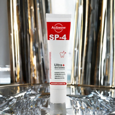 ACTIWOW SP4 Ultra Brightening Toothpaste, Ultimate Stain Removal Toothpaste(40 g)