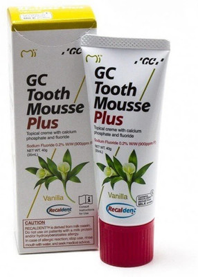 GC Tooth Mousse Tooth Mousse Plus vanila 40g/35ml Toothpaste(40 g)