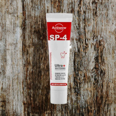 ACTIWOW SP4 Ultra Whitening Toothpaste for Sensitive Teeth and Gums Mint Flavor Toothpaste(40 g)