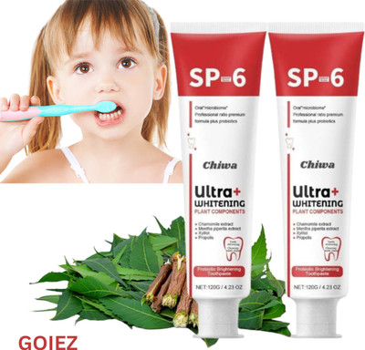 GOIEZ Sp-6 Sensitive Relief Toothpaste – Helps Reduce Pain From Sensitive Teeth Toothpaste(60 g, Pack of 2)