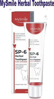 Mysmile SP 6 Ultra Brightening Toothpaste Advanced Whitening for strain removal Toothpaste(100 g)
