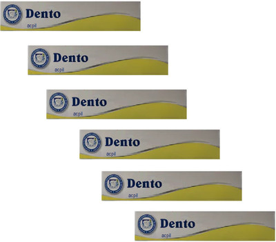 acpil super ultra max offer d e n t o s y s toothpaste 100g (pack of 6) limited offer Toothpaste(600 g, Pack of 6)