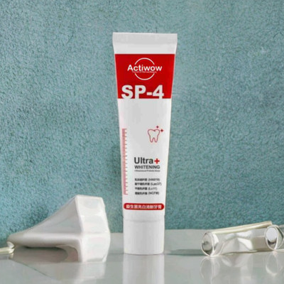 ACTIWOW SP4 Whitening Toothpaste for Fresh Breath and Healthy Teeth and Gums Toothpaste(40 g)
