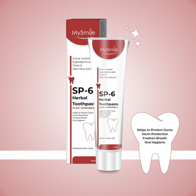 Mysmile Sp-6 Toothpaste Toothpaste Ultra Whitening Toothpaste Toothpaste Toothpaste(100 g)