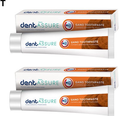 Rastic Assure Dent Gano Toothpaste Pack of 2 -5 Toothpaste(200 g, Pack of 2)