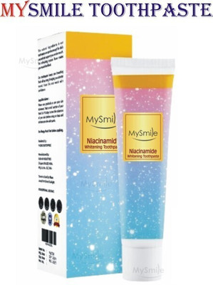 SMIETRZ Niacinamide Whitening Toothpaste for Strong Enamel and Fresh Breath Toothpaste(100 g)