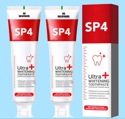 hghasayagirl SP 4 old is gold Flawless Tooth Paste Review: Whitening Update of SP 4 Ultra Toothpaste(30 g, Pack of 2)
